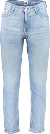 Tommy Hilfiger Lichtblauwe Katoenen Jeans & Broek - Heren - Slim Fit Jeans - Blauw - W33 L32 - Katoen - Jeans