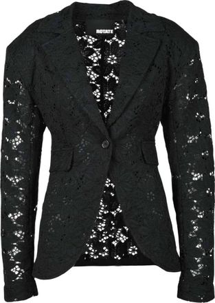 Rotate Giacca - Dames - Blazers - Zwart - L - Katoen - Jassen