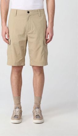 Burberry Shorts cargo in nylon al ginocchio con tasche laterali