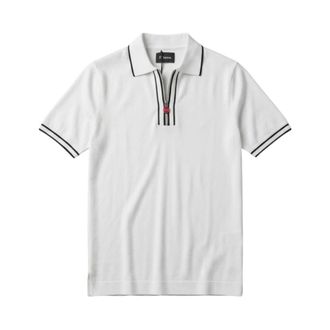 Kiton Polo Shirts, male, White, Size: S Polo