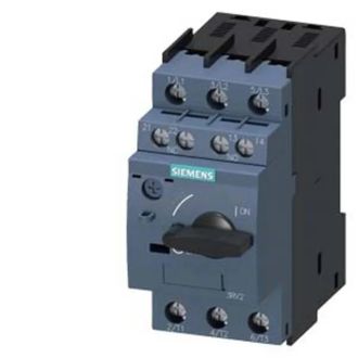 SIEMENS Disyuntor, S00, Protecci&oacute;n De Motor, Clase 10, Disparador A 7-10a, Disparador N 130a, 3rv20111ja15