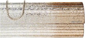 Jimmy Choo London Schattige schoudertas - Dames - Clutches - Geel - ONE Size - Satijn - Tassen