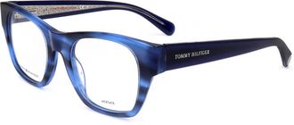 Tommy Hilfiger Womens 49 mm Blue Opticals