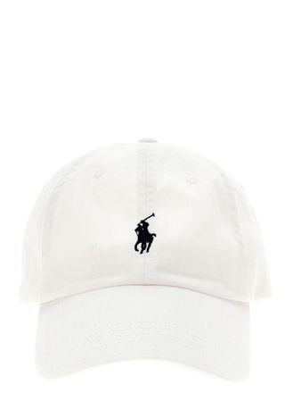 Ralph Lauren White Logo Embroidery Baseball Cap