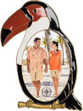 Beachcombers Toucan Bird 3.5x5 Photo Picture Frame in Black at Nordstrom, Size Medium