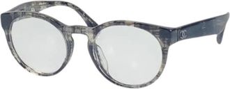Chanel Pre-owned Accessories, female, Black, Size: ONE SIZE Pre-owned Coco Mark Sunglasses