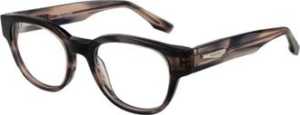 Trussardi Strak Rechthoekig Brillenmontuur - Heren - Brillen - Grijs - ONE Size - Accessoires