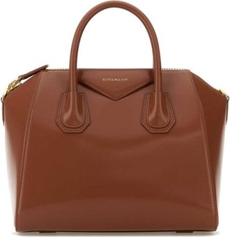 Givenchy Caramel Leather Small Antigona Handbag