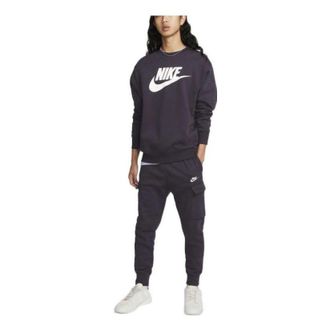Nike Cargo Fleece Stay Warm Bundle Feet Sports Pants Mens Purple CD3130-540