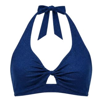 Saint Barth Bikinis, female, Blue, Size: S Leda Bralette Bikini Top