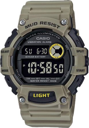 Casio Mens Tactical Digital Sport Watch with Brown Dial - TRT-110H-5BV