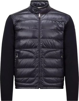 Moncler Navy Blue Quilted Jacket