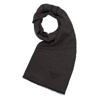 Armani Winter Sjaal - Heren - Accessoires - Bruin - Maat: ONE Size