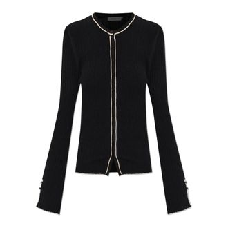 By Malene Birger Cardigans, female, Black, Size: S Benny Cardigan