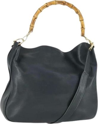 Gucci Pre-owned Handbags, female, Black, Size: ONE SIZE Pre-owned Vintage Handbag