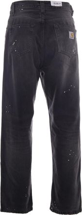 Carhartt Work in Progress Mens Jeans Landon Black Cotton Smith Denim smith