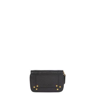 Jerome Dreyfuss Henri Coin Wallet - female - J&eacute;r&ocirc;me Dreyfuss - Wallets & Cardholders - Black - ONE SIZE - Accessories