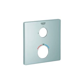GROHE Escudo Cuadrado Grohe 49076 Para Thm - Juego De Molduras Cromadas