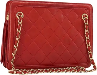 Chanel Chain Clutch Leather Multicolour Leather Handbag (Pre-Owned)