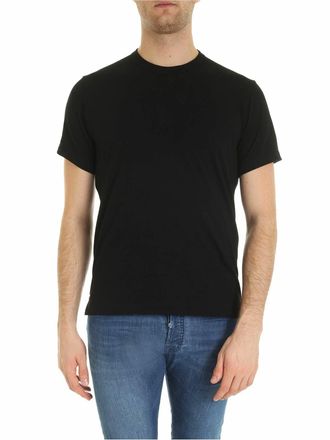 Comme Des Gar&ccedil;ons Side zips T-shirt in black