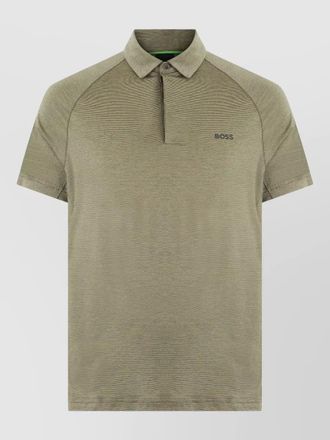 HUGO BOSS slim fit short sleeve sports polo shirt