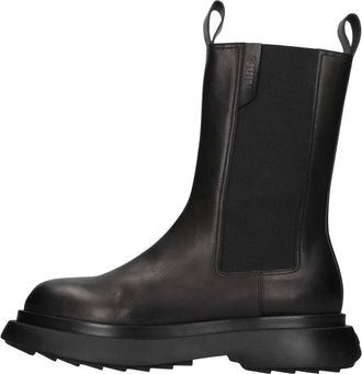 3Juin Glory 010 Rock Sellanero - Dames - Chelseaboots - Zwart - 36 EU - Leer - Schoenen