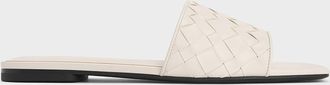 Charles & Keith Ivette Woven Slide Sandals