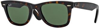 Ray-Ban Wayfarer RB2140 902 50 Havana Brown Green
