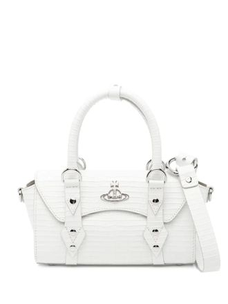 Vivienne Westwood mini Bettina tote bag - women - Leather - One Size - White