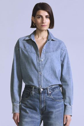 Levi's Camisa Rider - Mujer - XS - Azul / Star Blue