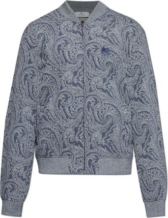 Etro Hoodies & sweatvesten, Heren, Blauw, M, Sweatshirts & Hoodies