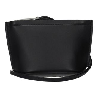 Ferragamo Tassen, Dames, Zwart, ONE Size, Leer, Leren Clutch