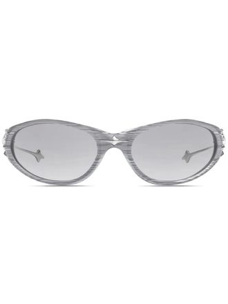 Gentle Monster Ex Sr3 goggle-frame sunglasses - Grey