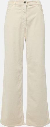 The Row Dan cotton corduroy flared pants