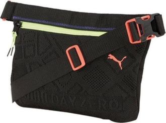 Puma x CENTRAL SAINT MARTINS Knit Waist Bag Black Orange Green 077228-01