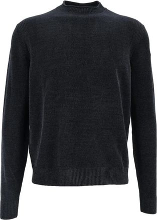 Roberto Ricci Design Velvet Round Knit - Heren - Coltruien - Blauw - XL - Truien & Vesten