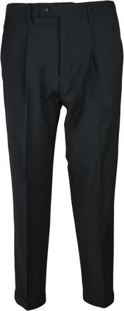 Les Hommes Wool Stretch Pants - Black