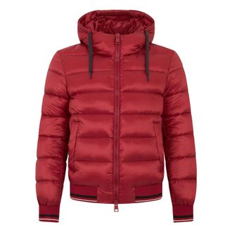 Herno Heren, Jassen, Rood, Maat: L Polyamide