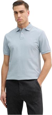 Hackett Polo shirt met logo-borduring - Heren - Polos - Blauw - 2XL - Katoen - Tops