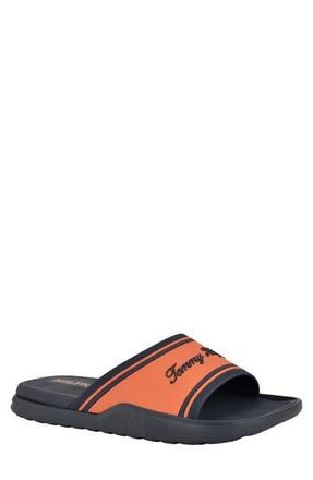 Tommy Hilfiger Momil Slide Sandal in Orange Multi at Nordstrom Rack, Size 10