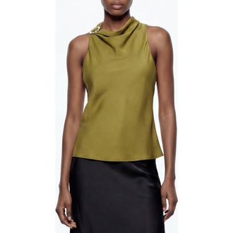By Design Nova Cowl Neck Top in Sweet Pea at Nordstrom Rack, Size X-Large