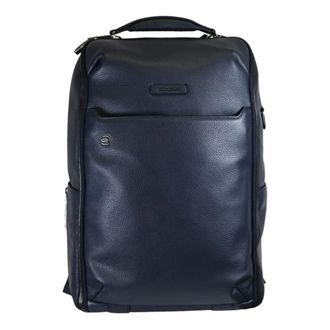 Piquadro Backpacks, male, Blue, Size: ONE SIZE Zaino Viaggio, Porta PC 15,60