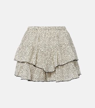 Isabel Marant Jocadia ruffled cotton shorts