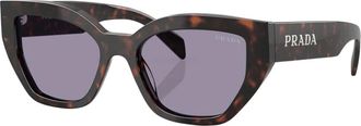 Prada Sunglasses, unisex, Brown, Size: 53 MM Butterfly Sunglasses