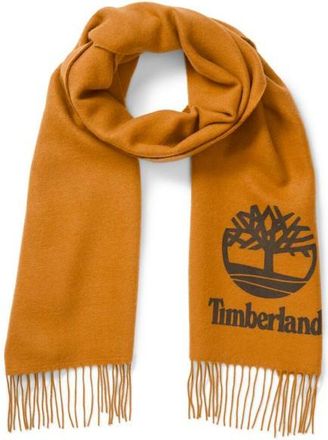 Timberland Yarn Dye Scarf with Printed Logo Schal f&uuml;r Herren | orange