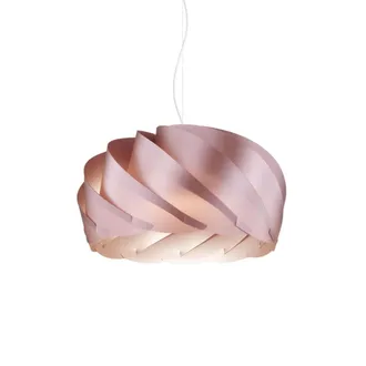 Linea Zero Suspensi&oacute;n De Metal Rosa En Metal Cromado Cm. 26x15h