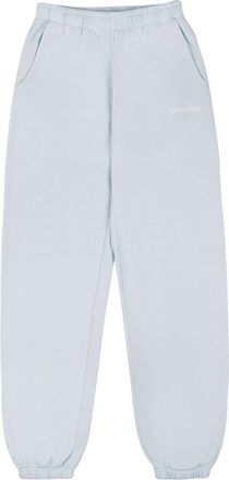 Sporty & Rich logo-print track pants - unisex - Cotton - L - Blue