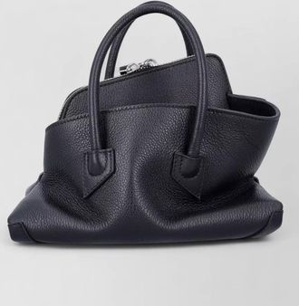The Attico mini leather tote bag