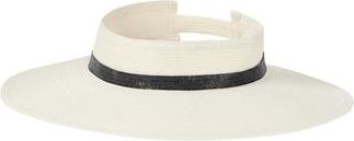 Brunello Cucinelli Hemp visor in White at Nordstrom, Size Medium