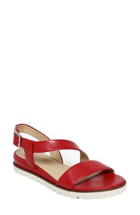 David Tate Ingrid Wedge Sandal in Red at Nordstrom, Size 11